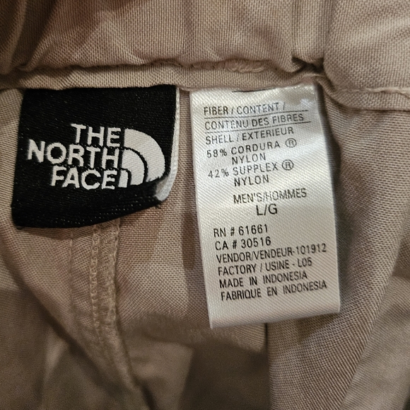 Mens Plated front North Face Shorts, EUC, size Large - Picture 5 of 5